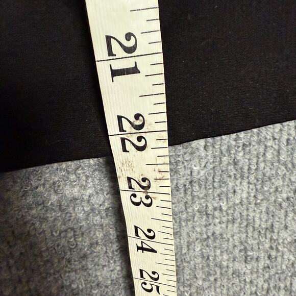 Doncaster Sz 10 Asymmetrical Zipper Moto Jacket Black Rayon Nylon Blend Stretch - Picture 8 of 8